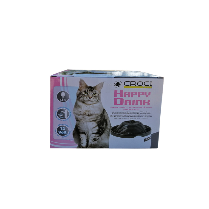 Adapatoare pentru caini si pisici Croci Happy Drink, negru [2]