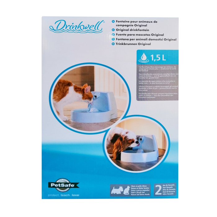 Adapatoare pentru caini si pisici, Drinkwell, albastru [3]