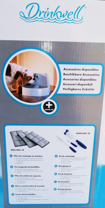 Adapatoare pentru caini si pisici, Drinkwell, albastru [2]