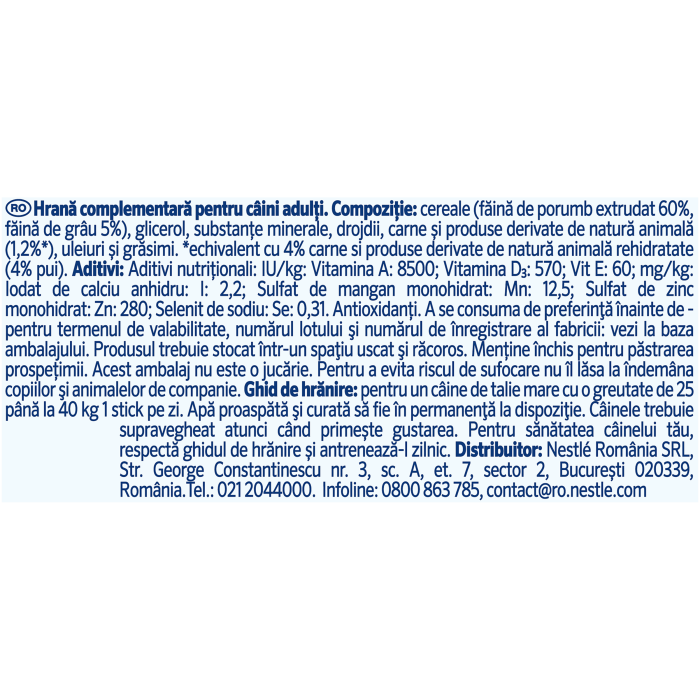 Recompense pentru caini Purina Dentalife Large, 142g [4]