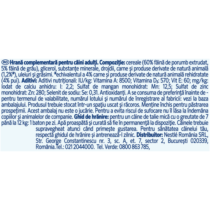 Recompense pentru caini Purina Dentalife Small, 115g [4]