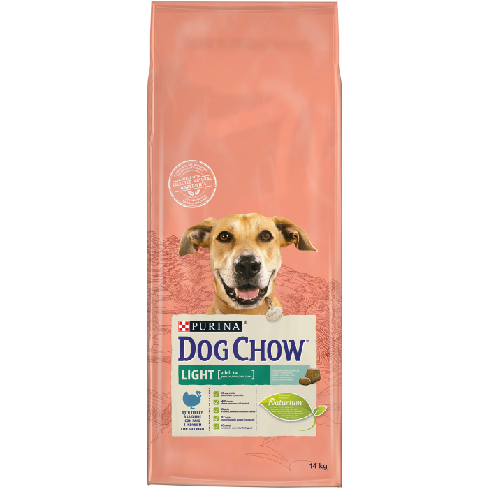 DOG CHOW LIGHT cu Curcan, hrana uscata pentru caini, 2.5 kg [1]