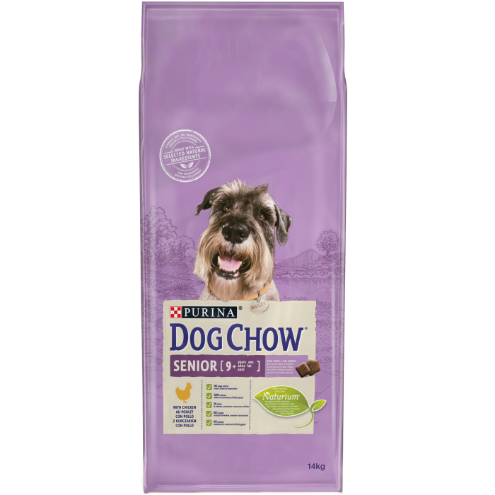 DOG CHOW SENIOR cu Pui, hrana uscata pentru caini, 2.5 kg [1]