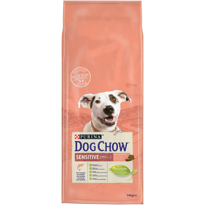 DOG CHOW SENSITIVE cu Somon, hrana uscata pentru caini, 14 kg [2]