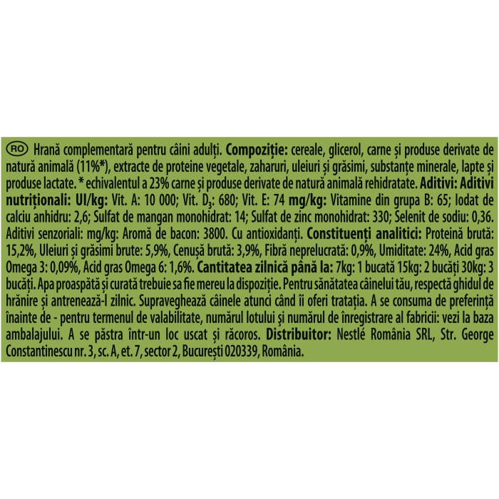 Recompense pentru caini Friskies Beggin' Strips, Vita, 120g [3]
