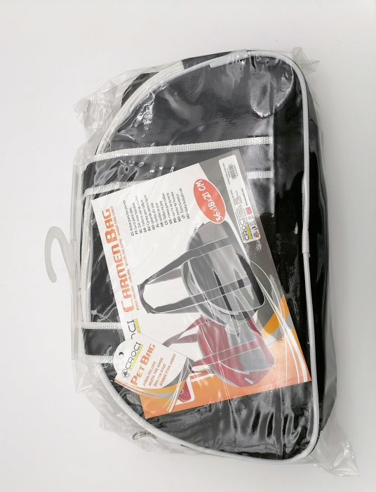 Geanta pentru transport, Croci, pentru caini, 36x18x21 cm, neagra, model Carmen c2078441 [2]
