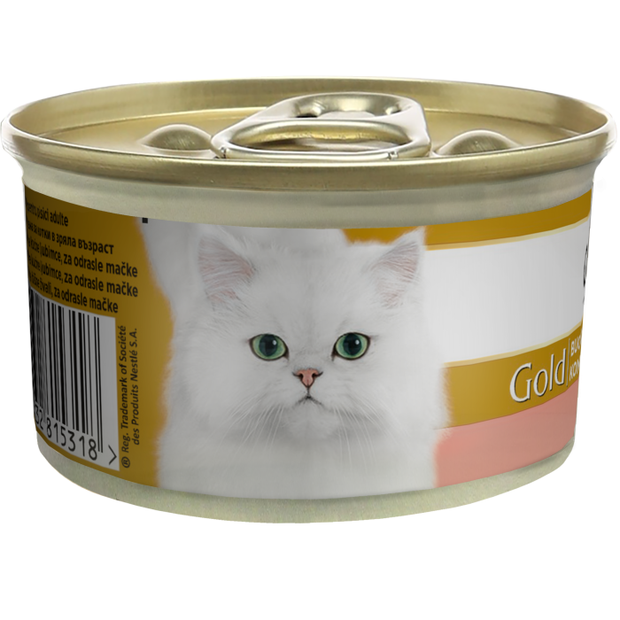 Hrana umeda pentru pisici Purina Gourmet Gold, Pui si somon in sos, 12 x 85g [3]