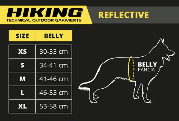 Ham pentru caini Croci Hiking, marime XL, reflectorizant, Navy [3]