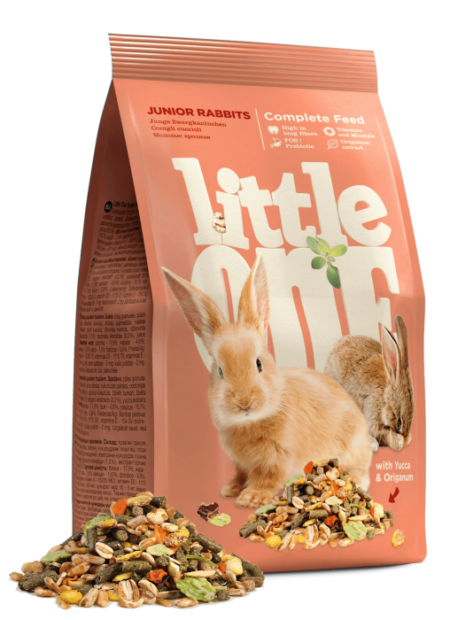 Hrana pentru iepuri juniori Little One, 400g