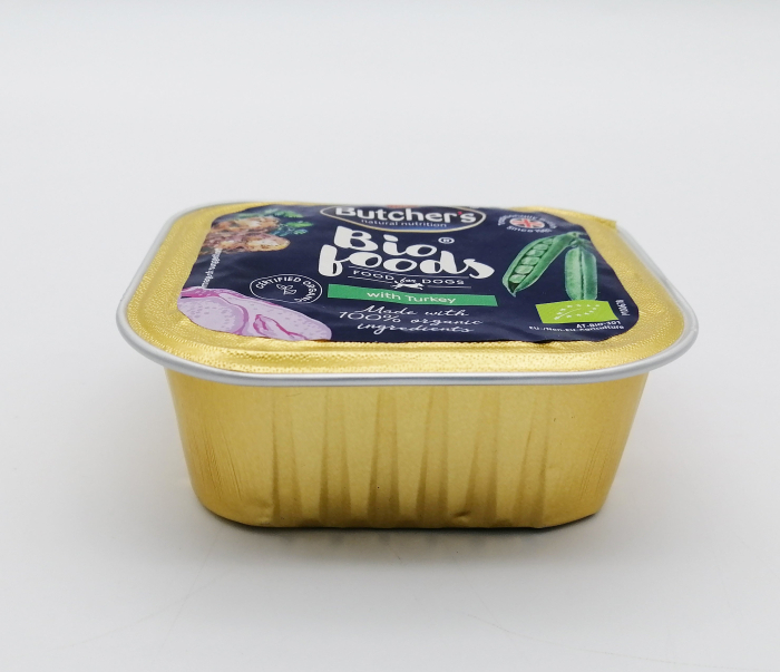 Hrana umeda pentru caini Butcher's Bio Foods, Curcan, 150g [3]