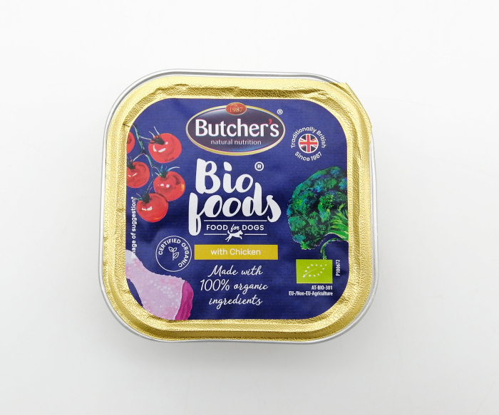 Hrana umeda pentru caini Butcher's Bio Foods, Pui, 150g [3]