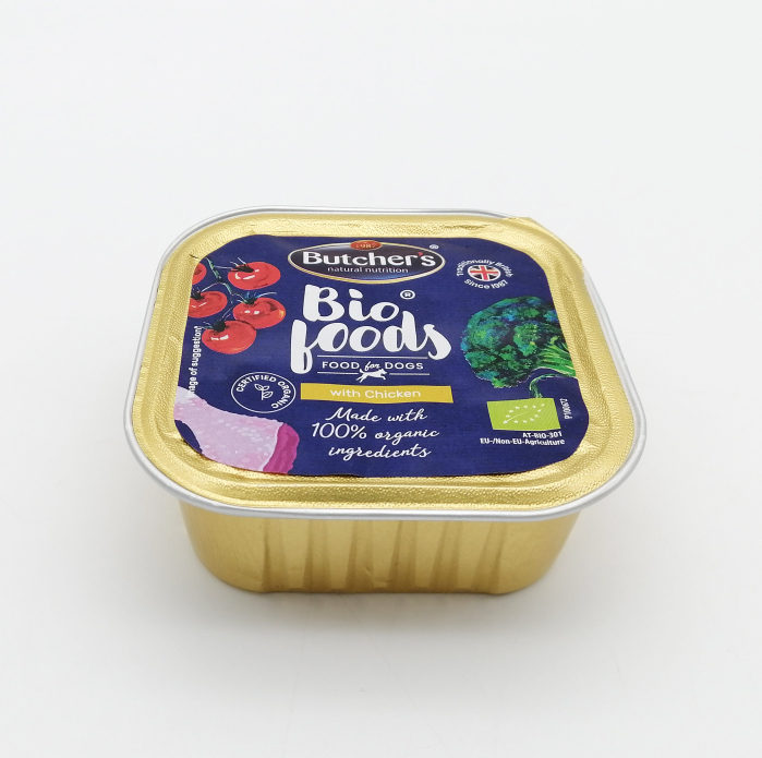 Hrana umeda pentru caini Butcher's Bio Foods, Pui, 150g [2]
