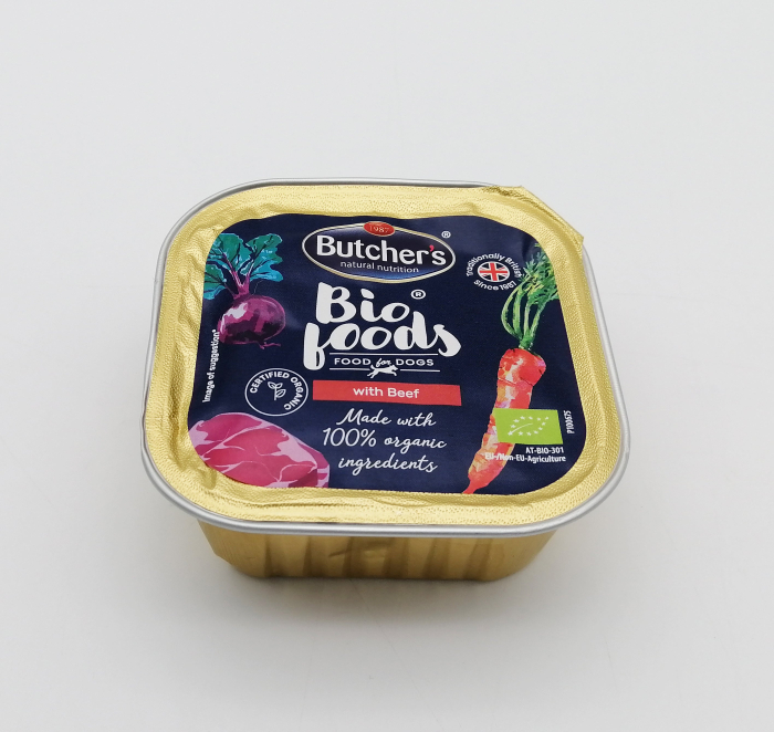 Hrana umeda pentru caini Butcher's, Bio Foods, Vita, 150g [4]