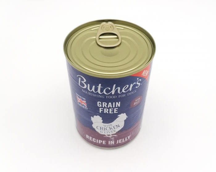 Hrana umeda pentru caini Butcher's, Pui in aspic, 400g [5]