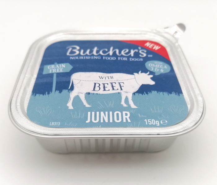 Hrana umeda pentru caini Butcher’s Junior, Vita, 150g [3]