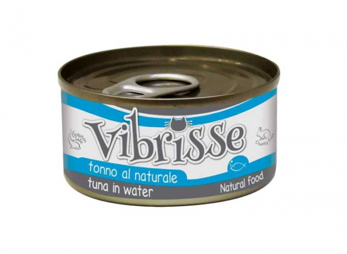 Hrana umeda pentru pisici Croci Vibrisse Natural, Ton, 70g