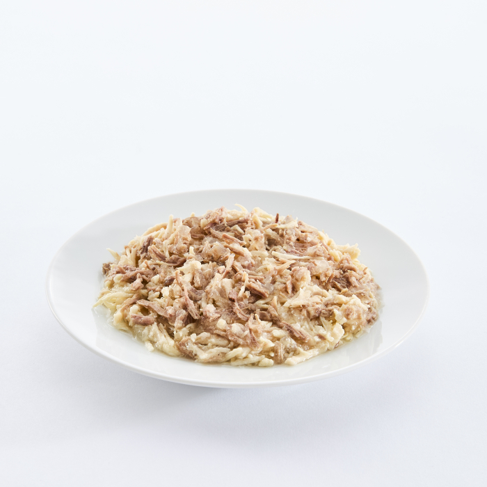 Hrana umeda pentru pisici Les Filous, File de pui cu rata in jeleu, 85g [4]