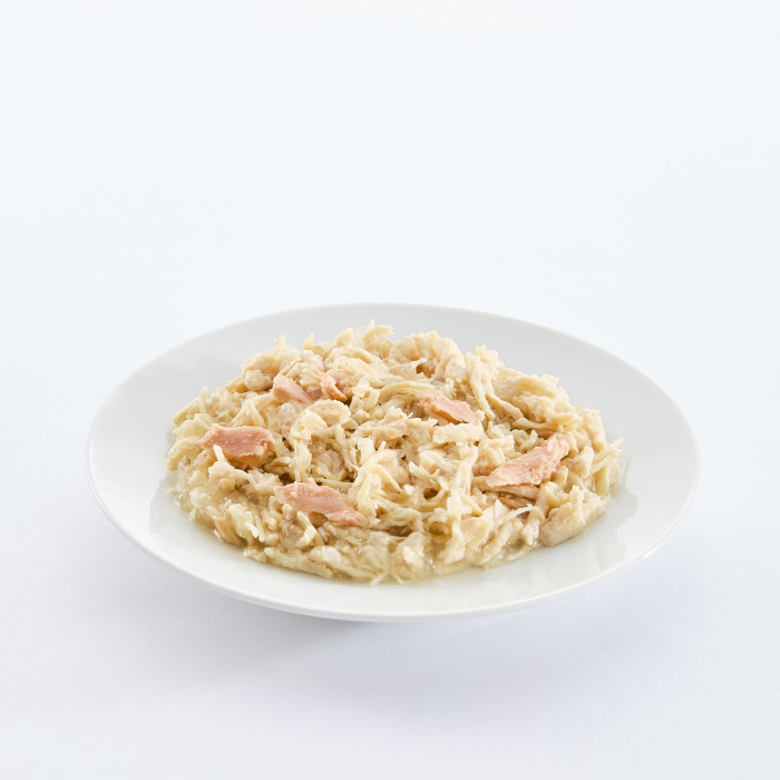 Hrana umeda pentru pisici Les Filous, File de pui cu somon in jeleu, 85g [4]