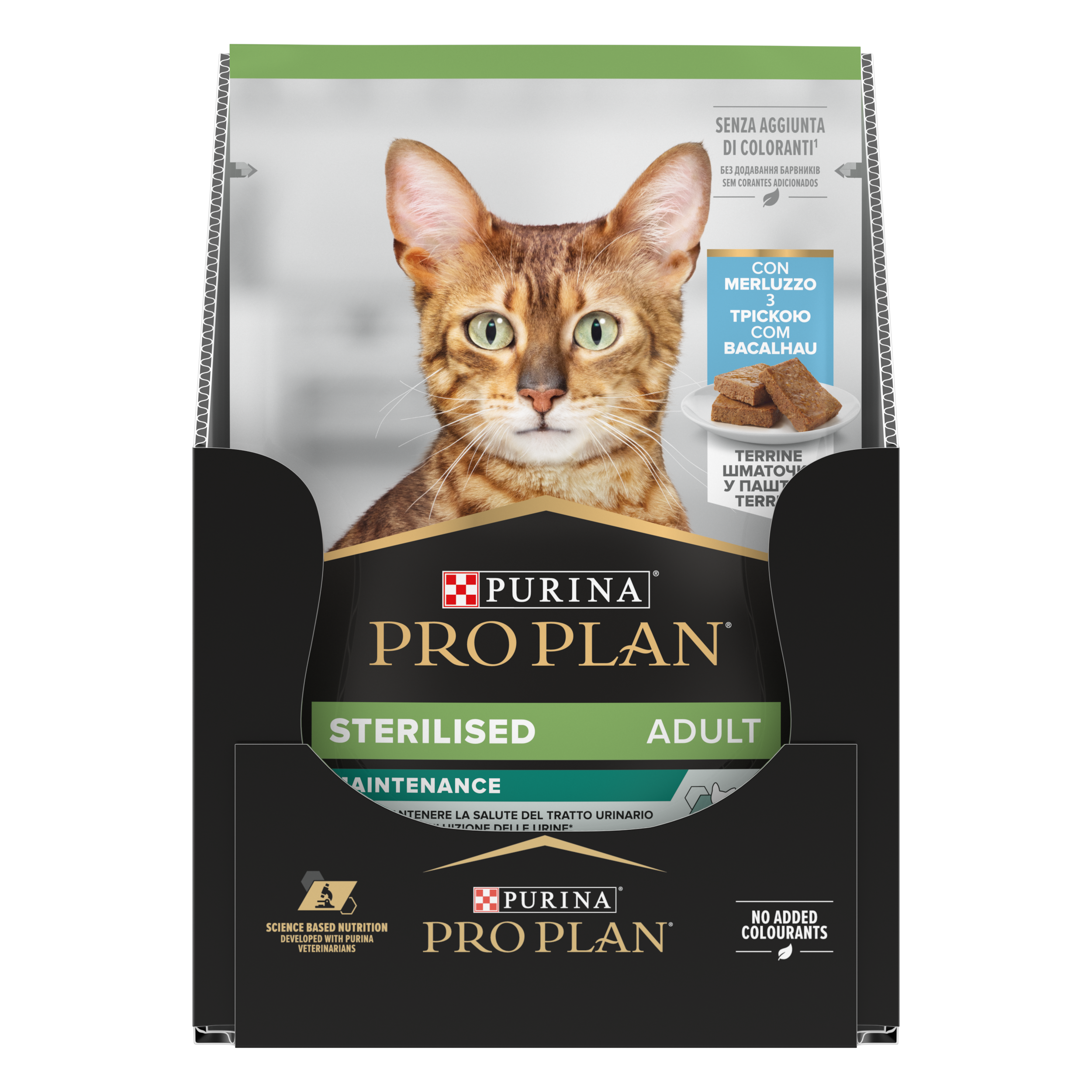Hrana umeda pentru pisici Purina Pro Plan Sterilised Maintenance, Cod, 85g [3]
