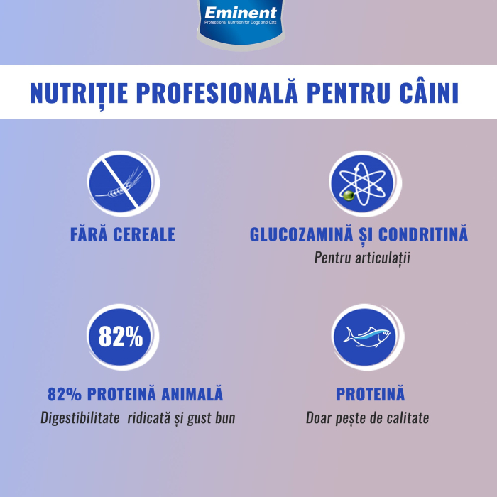 Hrana uscata pentru caini Eminent Grain Free, Adult Large Breed, 12 kg [2]
