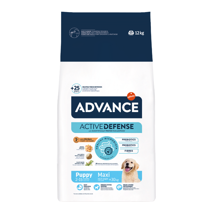 Hrana uscata pentru caini Advance Maxi Puppy Protect, Pui, 12 kg [2]