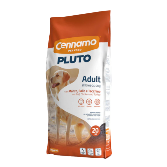Hrana uscata pentru caini Cennamo Pluto Adult, Vita, pui si curcan, 20kg [2]