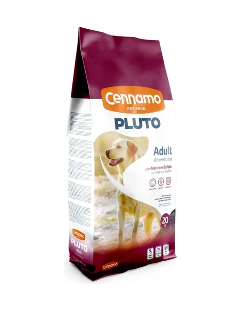 Hrana uscata pentru caini Cennamo Pluto, Vita si Bivol, 20 Kg