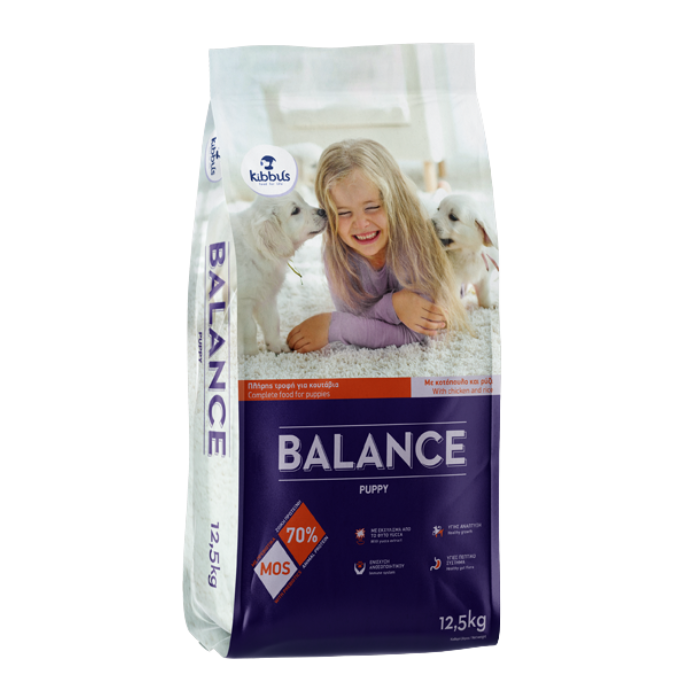 Hrana uscata pentru caini Kibbus Balance Puppy, 12.5kg [1]
