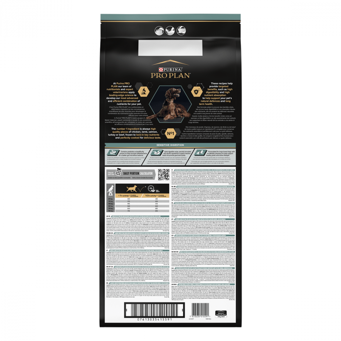 Hrana uscata pentru caini Purina Pro Plan Large Athletic Adult, Miel, Digestie sensibila, 14kg [3]