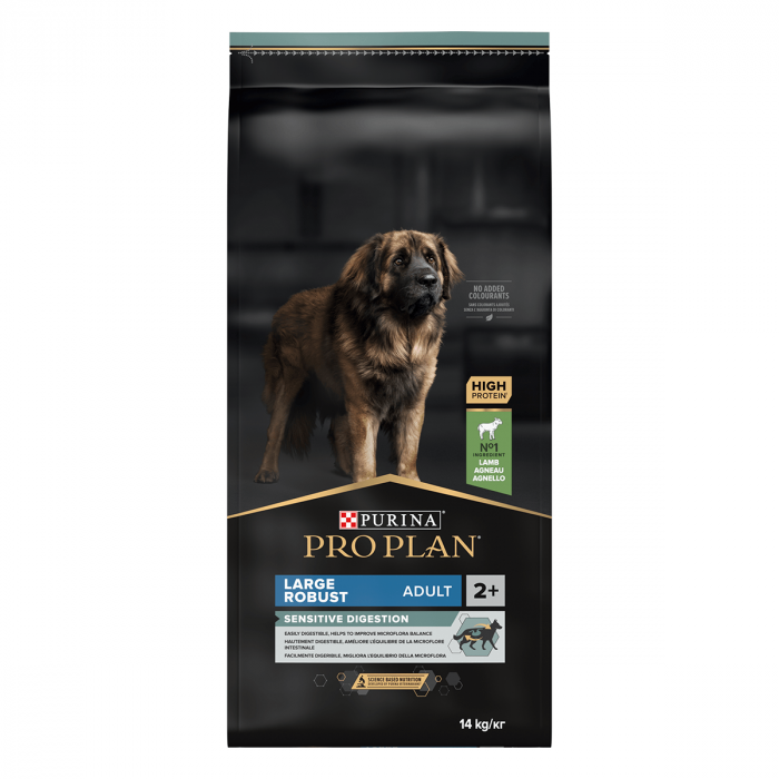 Hrana uscata pentru caini Purina Pro Plan Large Robust Adult, Miel, Digestie sensibila, 14kg [2]