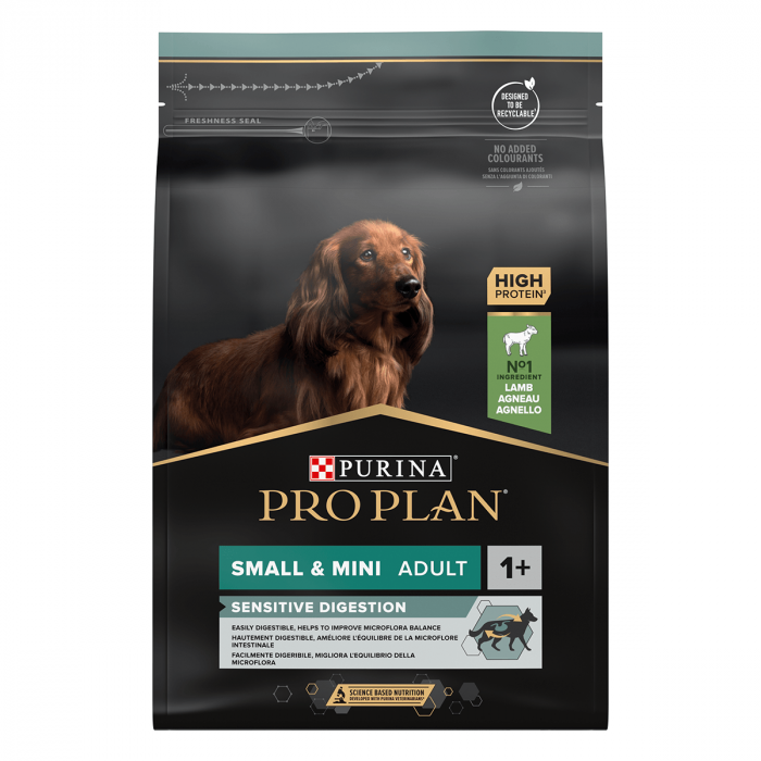 Hrana uscata pentru caini Purina Pro Plan Small & Mini Adult, Miel, Digestie sensibila, 3kg [2]