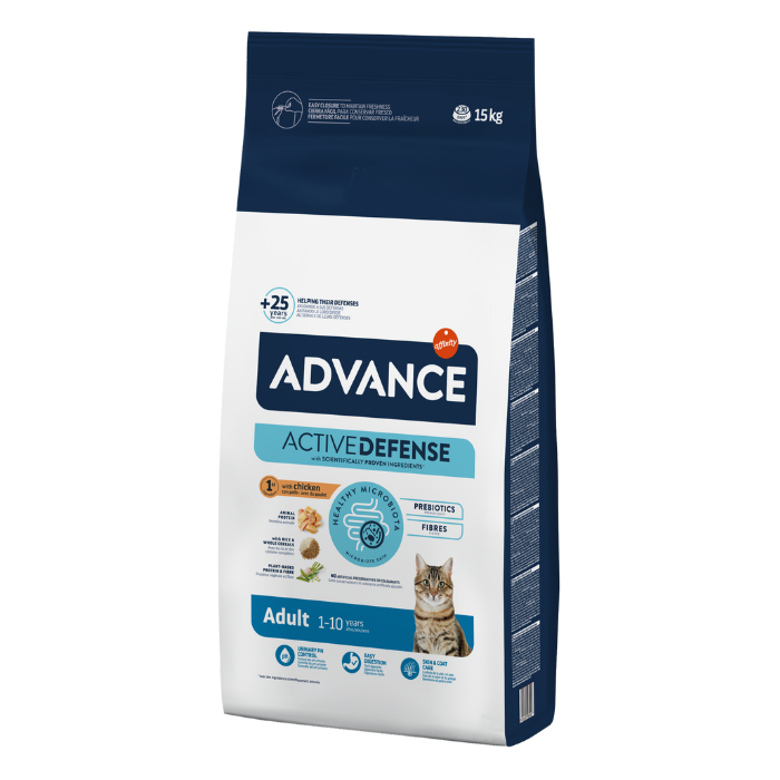 Hrana uscata pentru pisici Advance, Pui si orez, 15 kg [1]