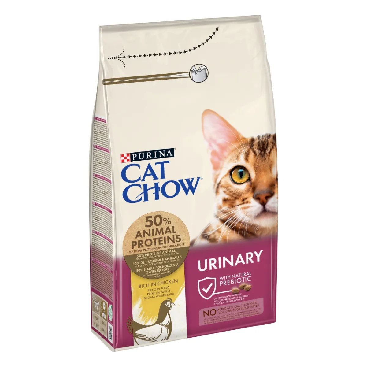 Hrana uscata pentru pisici Purina Cat Chow Urinary Tract Health, Pui, 1.5kg