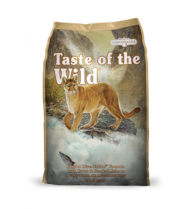 Hrana uscata pentru pisici Taste Of The Wild Wild Canyon River, 6.6kg