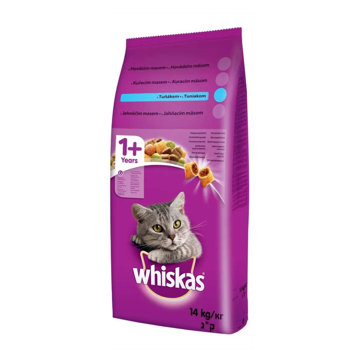 Hrana uscata pentru pisici Whiskas Adult, Ton, 14kg [2]