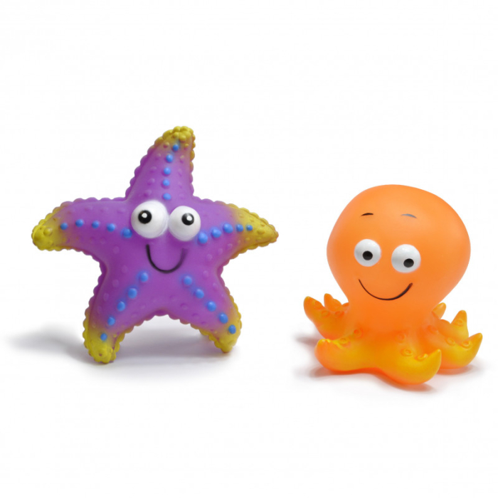 Jucarie pentru caini DOG TOY, Animale marine, 10 - 12 cm [3]