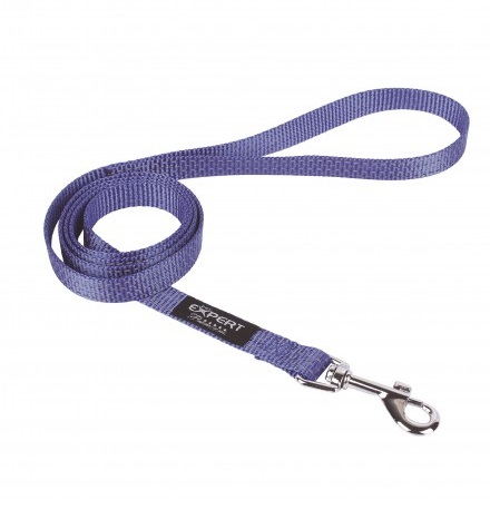 Lesa pentru caini Pet Expert, 1.5 x 120 cm, reflectorizant, albastru