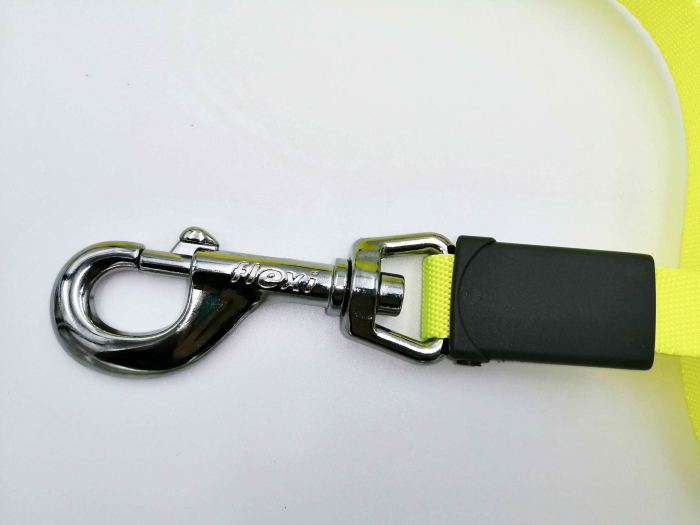 Lesa retractabila pentru caini Flexi, Giant XL, 8m, reflectorizanta, verde neon [2]