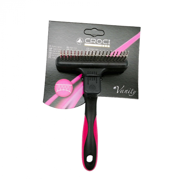 Perie pentru caini Croci Vanity, tip grebla [2]