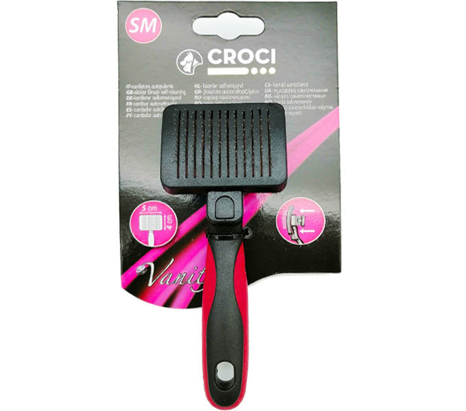 Perie pentru caini Croci Vanity, functie de autocuratare, marime S [2]