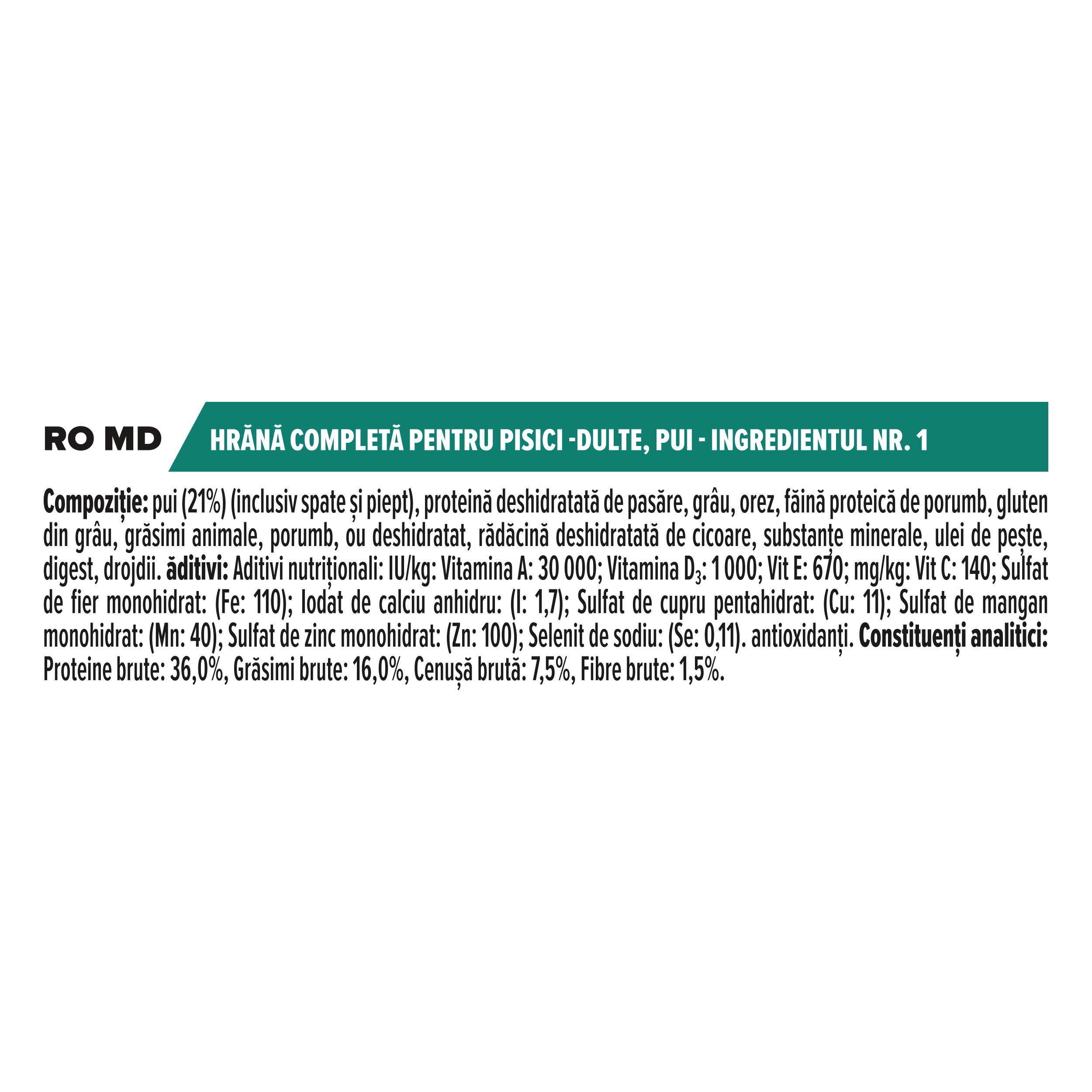 Hrana uscata pentru pisici Purina Pro Plan Adult Renal Plus, Pui, 10kg [4]