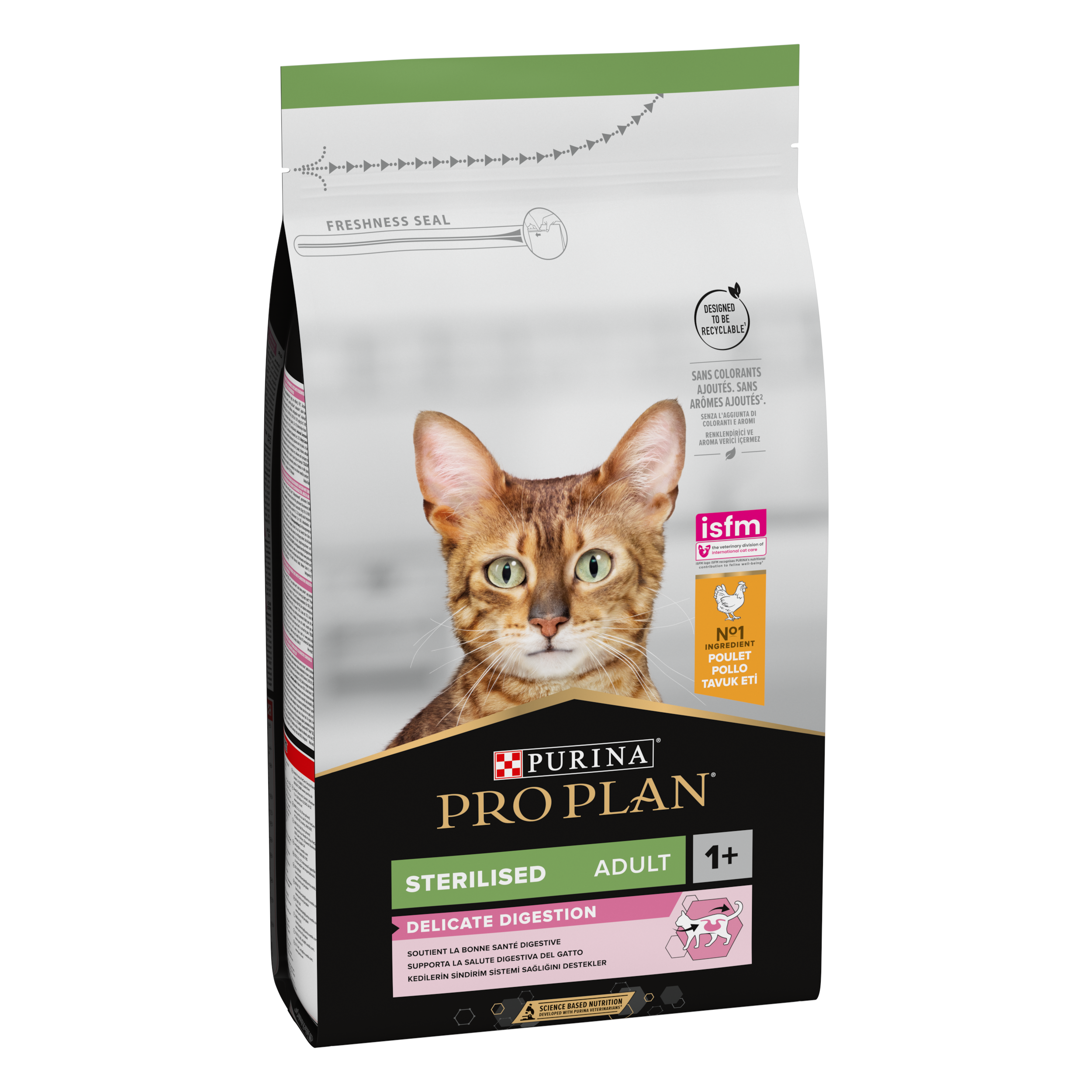 Hrana uscata pentru pisici Purina PRO PLAN Sterilised Sensitive Digestion, Pui, 1.5kg