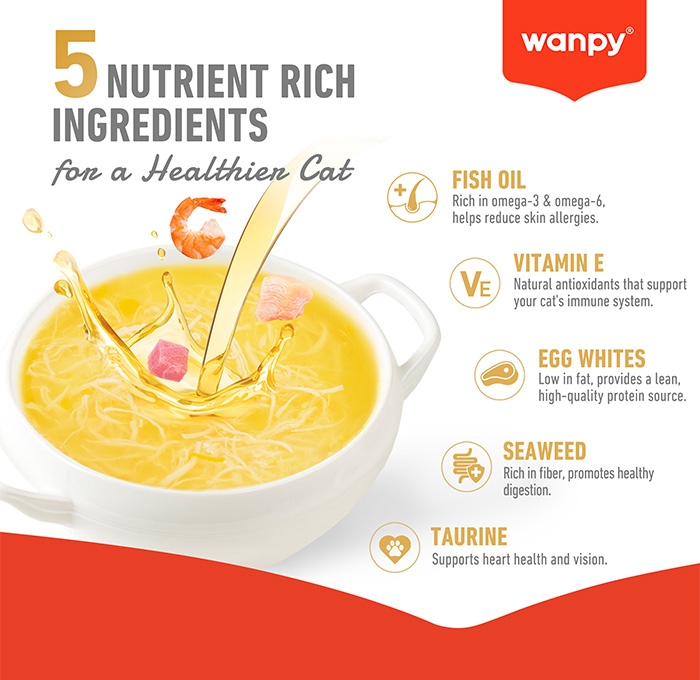 Supa pentru pisici Wanpy Meat Broth, cu Rata, 50g [5]