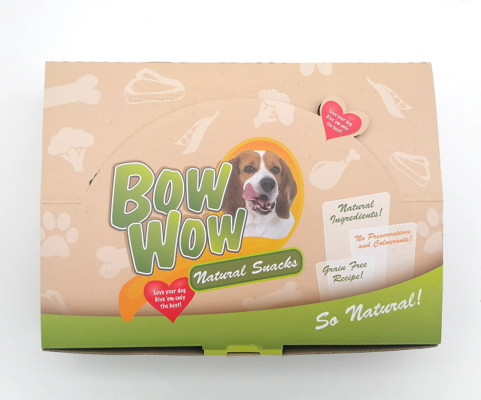Recompense pentru caini Bow Wow, Os natural, ficat de pasare si Yucca, 30 bucati [3]