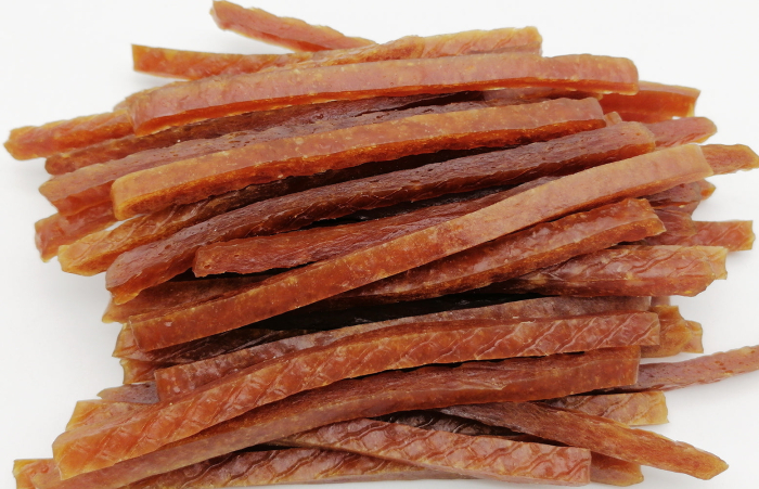 Recompense pentru caini Mr. Biffy, fasii piept de pui soft, 500g [3]