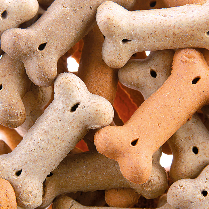 Recompense pentru caini Perfecto Dog, biscuiti os colorati, 400g [2]