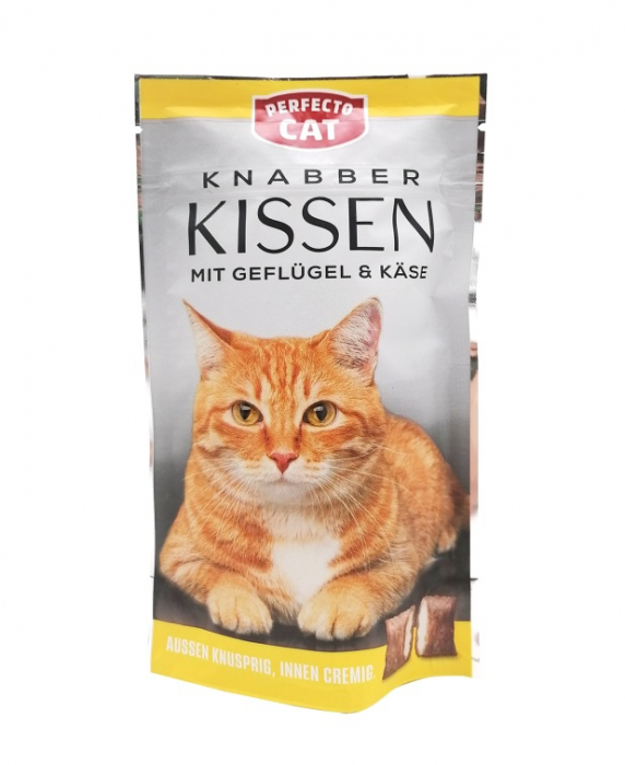 Recompense pentru pisici Perfecto Cat, cu branza, 50g [2]