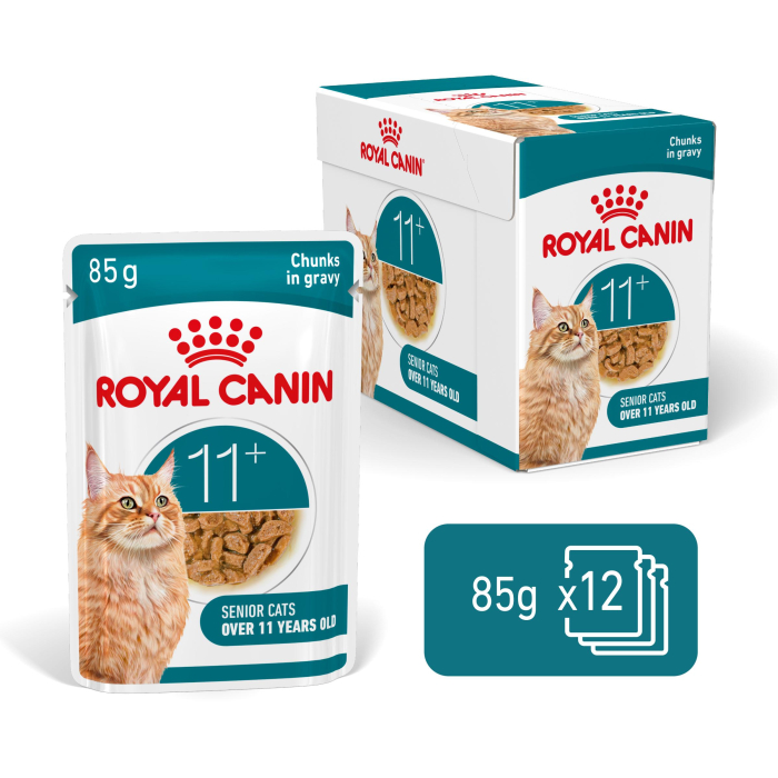 Royal Canin Ageing 11+ hrana umeda pentru pisici in sos, 12 x 85g [3]
