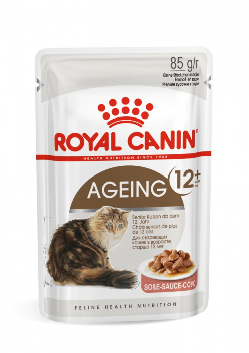 Hrana umeda pentru pisici Royal Canin Ageing 12+, Senior, 12 x 85g [2]