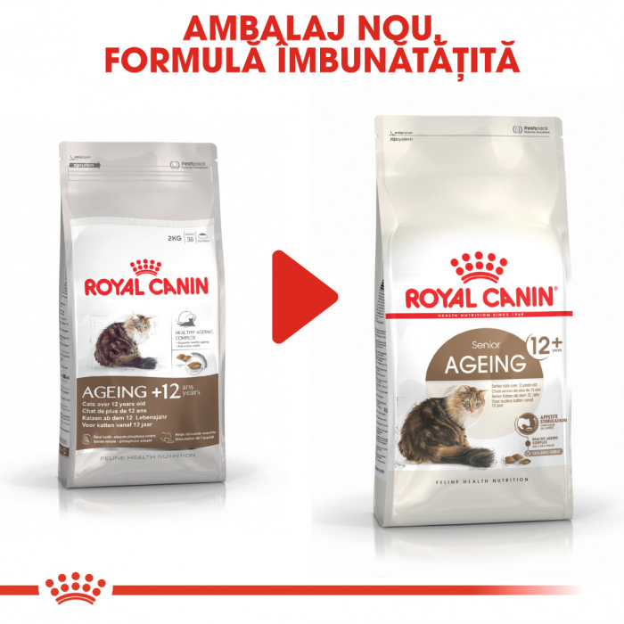 Royal Canin Ageing 12 + hrana uscata pisica senior, 400 g [3]